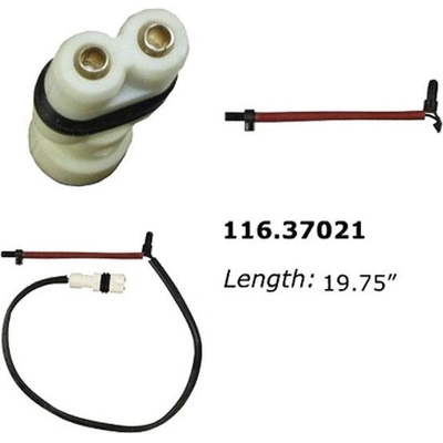 Rear Disc Pad Sensor Wire by CENTRIC PARTS - 116.37021 pa8