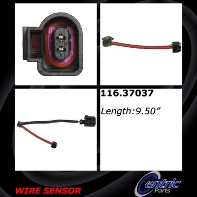 Rear Disc Pad Sensor Wire by CENTRIC PARTS - 116.37037 pa5
