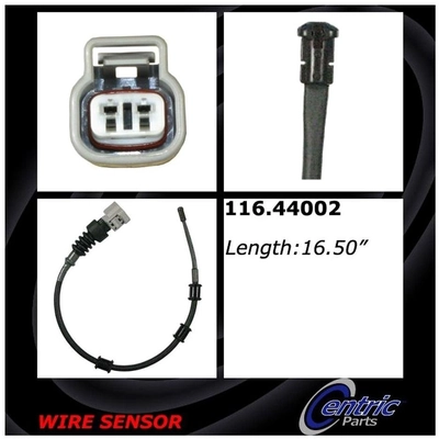 Rear Disc Pad Sensor Wire by CENTRIC PARTS - 116.44002 pa10