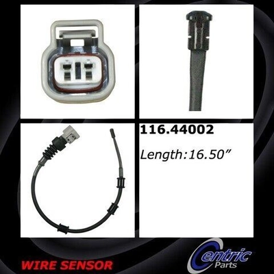 Rear Disc Pad Sensor Wire by CENTRIC PARTS - 116.44002 pa11