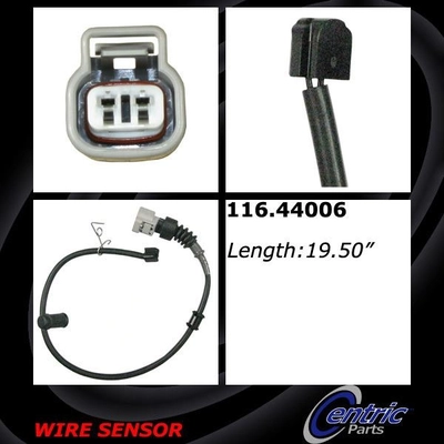 Rear Disc Pad Sensor Wire by CENTRIC PARTS - 116.44006 pa1