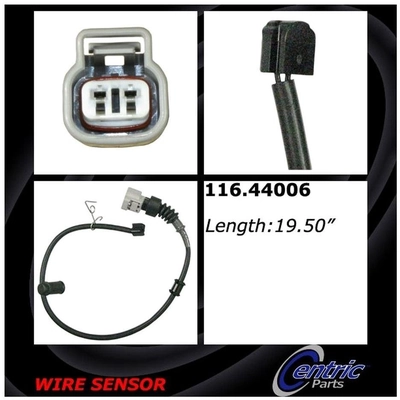 Rear Disc Pad Sensor Wire by CENTRIC PARTS - 116.44006 pa9