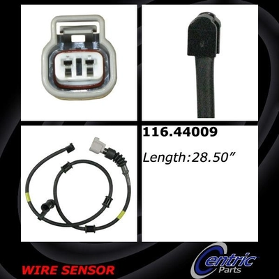 Rear Disc Pad Sensor Wire by CENTRIC PARTS - 116.44009 pa5