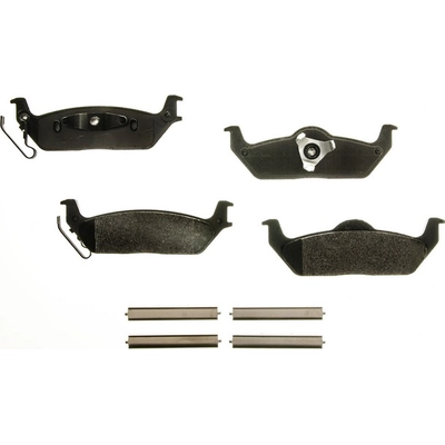 Rear Disc Pads by AGNA BRAKES - PLD1012CMF pa2