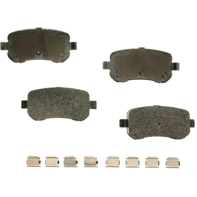 Rear Disc Pads by AGNA BRAKES - PLD1021CM pa2