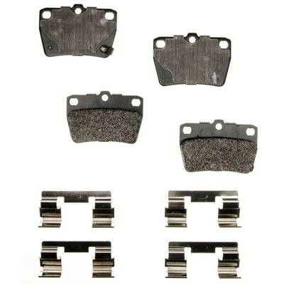 AGNA BRAKES - PLD1051CM - Rear Disc Brake Pad Set pa1