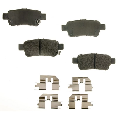 AGNA BRAKES - PLD1088CM - Rear Disc Brake Pad Set pa1