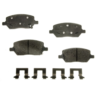 AGNA BRAKES - PLD1093CM - Rear Disc Brake Pad Set pa1