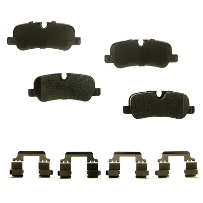 AGNA BRAKES - PLD1099ACM - Rear Disc Brake Pad Set pa1