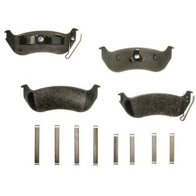 AGNA BRAKES - PLD1109CM - Rear Disc Brake Pad Set pa1