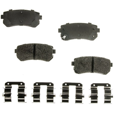 AGNA BRAKES - PLD1157CM - Rear Disc Brake Pad Set pa1