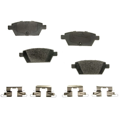 AGNA BRAKES - PLD1161CM - Rear Disc Brake Pad Set pa1