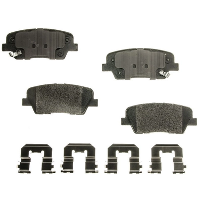 AGNA BRAKES - PLD1284CM - Rear Disc Brake Pad Set pa1