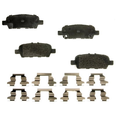 AGNA BRAKES - PLD1288CM - Rear Disc Brake Pad Set pa1