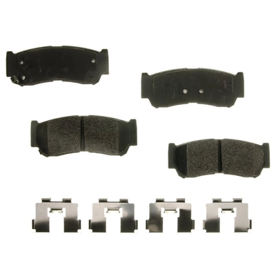 AGNA BRAKES - PLD1297CM - Rear Disc Brake Pad Set pa1