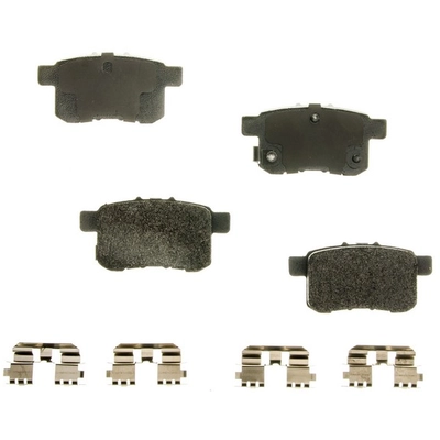 AGNA BRAKES - PLD1336CM - Rear Disc Brake Pad Set pa1