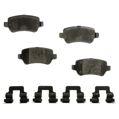 AGNA BRAKES - PLD1362CM - Rear Disc Brake Pad Set pa1