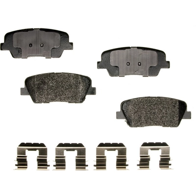 Rear Disc Pads by AGNA BRAKES - PLD1439CM pa2