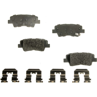 Rear Disc Pads by AGNA BRAKES - PLD1544CM pa2