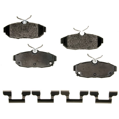 AGNA BRAKES - PLD1562CM - Rear Disc Brake Pad Set pa1