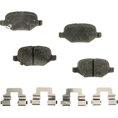 Rear Disc Pads by AGNA BRAKES - PLD1569CM pa2