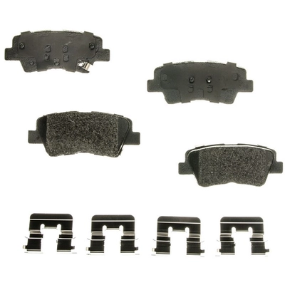 AGNA BRAKES - PLD1594CM - Rear Disc Brake Pad Set pa1