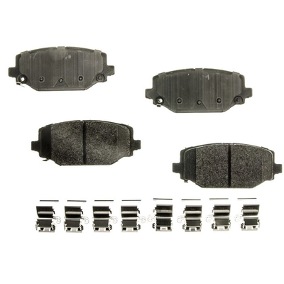 AGNA BRAKES - PLD1596CM - Rear Disc Brake Pad Set pa1