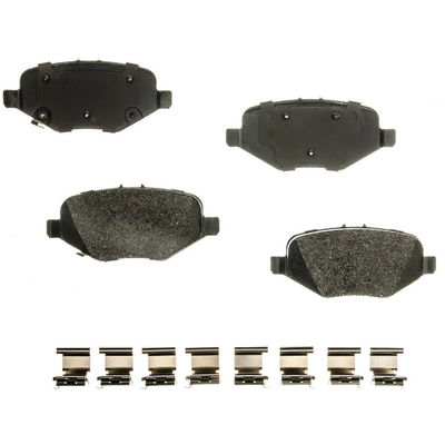 AGNA BRAKES - PLD1612CM - Rear Disc Brake Pad Set pa1