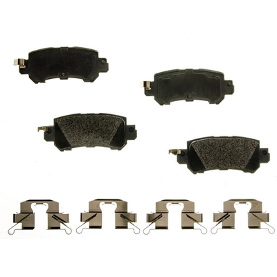 AGNA BRAKES - PLD1624CM - Rear Disc Brake Pad Set pa1