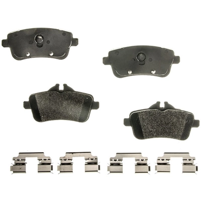 AGNA BRAKES - PLD1630CM - Rear Disc Brake Pad Set pa1