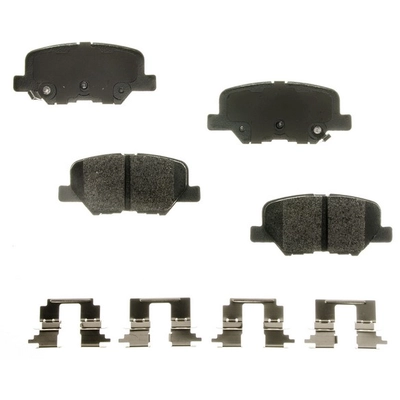 AGNA BRAKES - PLD1679CM - Rear Disc Brake Pad Set pa1