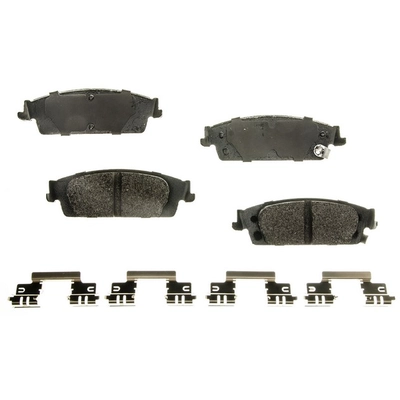 AGNA BRAKES - PLD1707CMF - Rear Disc Brake Pad Set pa1