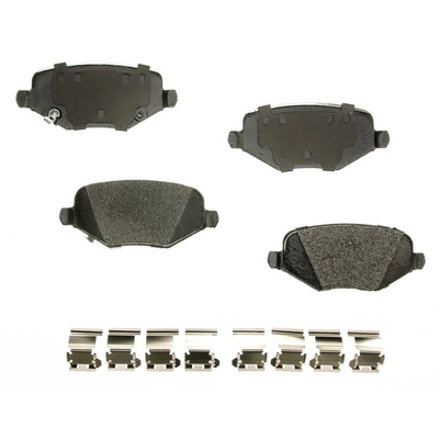 AGNA BRAKES - PLD1719CM - Rear Disc Brake Pad Set pa1