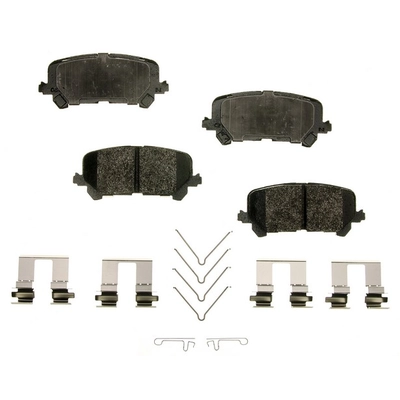 AGNA BRAKES - PLD1724CM - Rear Disc Brake Pad Set pa1