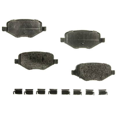 AGNA BRAKES - PLD1754CM - Rear Disc Brake Pad Set pa1