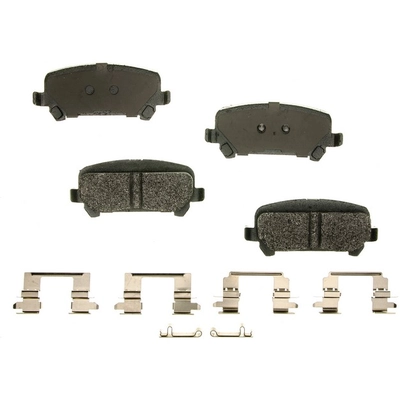 AGNA BRAKES - PLD1806CMF - Rear Disc Brake Pad Set pa1