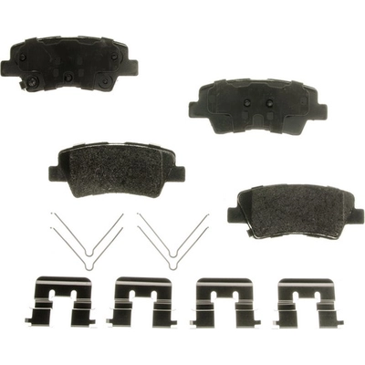 Rear Disc Pads by AGNA BRAKES - PLD1813CM pa2