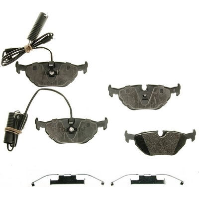 Rear Disc Pads by AGNA BRAKES - PLD396BCM pa2