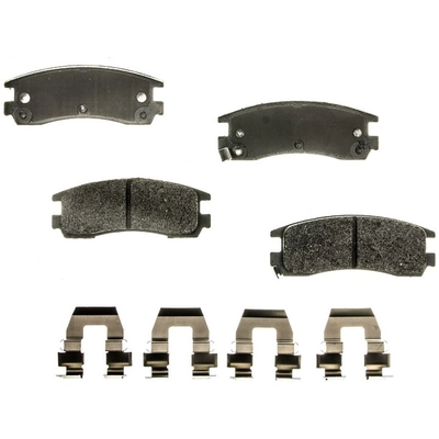 AGNA BRAKES - PLD508CM - Rear Disc Brake Pad Set pa1