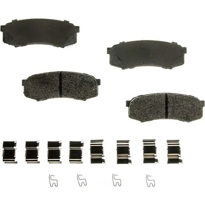Rear Disc Pads by AGNA BRAKES - PLD606CM pa3