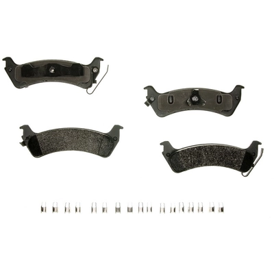 AGNA BRAKES - PLD666CM - Rear Disc Brake Pad Set pa1