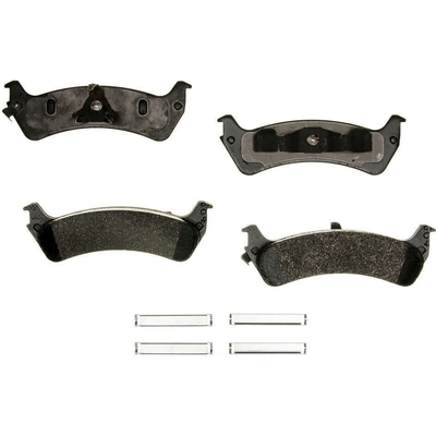 Rear Disc Pads by AGNA BRAKES - PLD667CM pa3