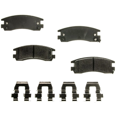 AGNA BRAKES - PLD698CM - Rear Disc Brake Pad Set pa1