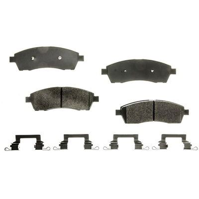 AGNA BRAKES - PLD757CMF - Rear Disc Brake Pad Set pa1