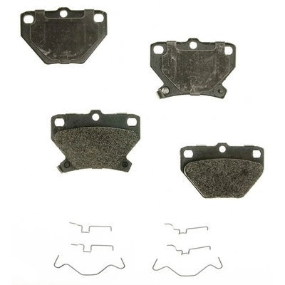 AGNA BRAKES - PLD823CM - Rear Disc Brake Pad Set pa1