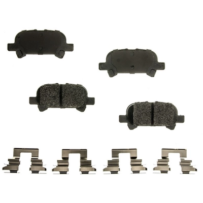 AGNA BRAKES - PLD828CM - Rear Disc Brake Pad Set pa1