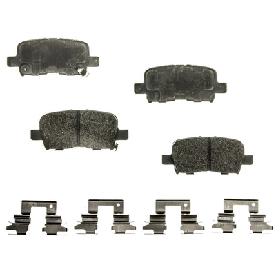 AGNA BRAKES - PLD865CM - Rear Disc Brake Pad Set pa1