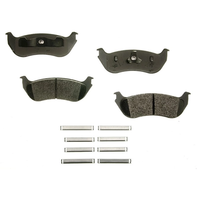 AGNA BRAKES - PLD881CM - Rear Disc Brake Pad Set pa1