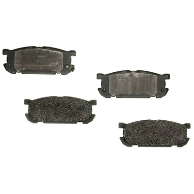 AGNA BRAKES - PLD891CM - Rear Disc Brake Pad Set pa1