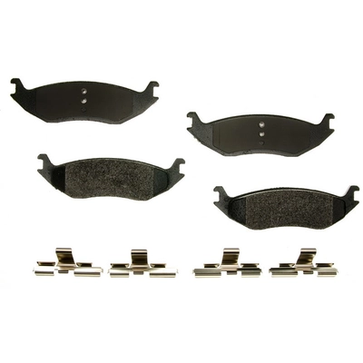 AGNA BRAKES - PLD898CM - Rear Disc Brake Pad Set pa1